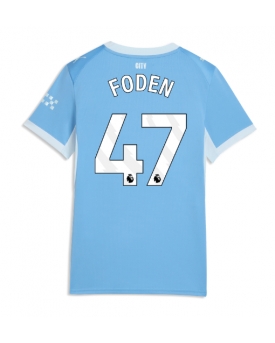 Billige Fotballdrakt Manchester City Phil Foden #47 Replika Hjemmedrakt Dame 2026-27 Kortermet Billige Fotballdrakt Manchester City Phil Foden #47 Replika Hjemmedrakt Dame 2026-27 Kortermet